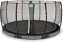 In Ground Trampolines  - EXIT Allure Classic inground trampoline ø427cm - black _0