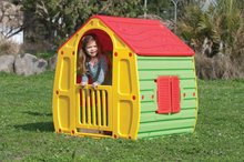 Domčeky pre deti - Domček New Fairy House Starplast zeleno-žltý od 24 mes_1