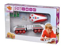 Drevené vláčiky a vláčkodráhy - Náhradné diely k vláčkodráhe Train Remote Controlled Train Eichhorn vlak na diaľkové ovládanie s 5 funkciami 20,5 cm dĺžka_3