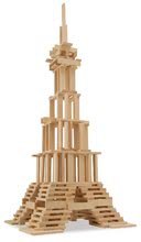 Drevené stavebnice Eichhorn - Drevené kocky stavebné Wooden Construction Kit Eichhorn prírodné drevo 200 dielov od 2 rokov_1