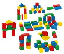 Drevené kocky - Drevené kocky Wooden Toy Blocks Eichhorn farebné 85 dielov v rôznych tvaroch od 12 mes_1