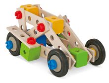 Fa építőjátékok Eichhorn - Fa készlet Wooden Toy Assortment 3in1 Eichhorn vasúti pálya 20 darabos építőjáték 85 darabos és kockák 85 drb 1-3 éves korosztálynak_20