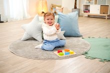 Jucării pentru dezvoltarea abilitătii copiiilor - Jucărie didactică din lemn Color Sortingboard Eichhorn cu 5 forme de inserție de la 12 luni_2