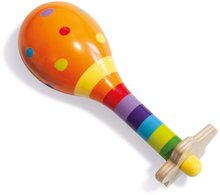 Detské hudobné nástroje -  NA PREKLAD - Música Set con Maracas Eichhorn de instrumentos musicales de madera Castañuelas, cencerro, maracas desde 12 meses._1