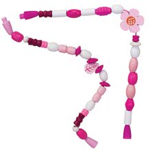 Handwerke und Kreation - Holzperlen  Blume Wooden Bead Eichhorn pink mit Zubehör 275 Teile ab 4 Jahren_3