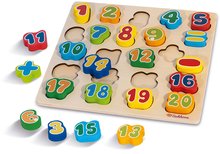 Giochi didattici in legno - Numeri e segni in legno Numbers Eichhorn 23 pezzi da 12 mesi_2