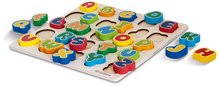 Jocuri educative din lemn - Litere din lemn Letters Eichhorn 26 litere colorate de la 12 luni_2