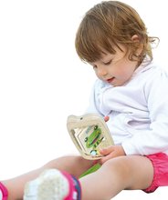 Jucării pentru dezvoltarea abilitătii copiiilor - Telefon din lemn cu oglindă rotativă Mirror Phone Eichhorn de la 12 luni_3