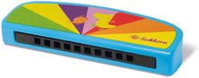 Detské hudobné nástroje - Drevená harmonika Harmonica C-Dur Eichhorn s hudobným zošitom s 3 pesničkami od 4 rokov_5