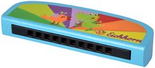 Strumenti musicali per bambini - Armonica in legno Harmonica C-Dur Eichhorn con libro musicale con 3 canzoni dai 4 anni_0