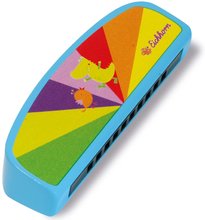 Detské hudobné nástroje - Drevená harmonika Harmonica C-Dur Eichhorn s hudobným zošitom s 3 pesničkami od 4 rokov_6