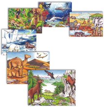 Klocki obrazkowe - Puzzle drewniane klocki Picture Cube Eichhorn 12 kotków z 6 wzorami zwierzątek_5