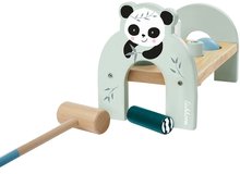 Drevené didaktické hračky - Drevená zatĺkačka Hammering Bench Eichhorn s kladivom 2 loptičkami a 4 kolíkmi od 12 mes_3