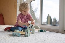 Jucării pentru dezvoltarea abilitătii copiiilor - Jucărie din lemn Hammering Bench Eichhorn cu ciocan 2 biluțe și 4 cilindrii de la 12 luni_0