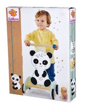 Dětská chodítka - Dřevěné chodítko Panda Activity Walker Eichhorn s gumovými kolečky a úložným prostorem od 12 měsíců_3