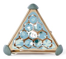 Jouets didactiques en bois - Pyramide didactique en bois Game Center Eichhorn Avec des cubes d'insertion et un xylophone à partir de 12 mois_0