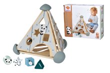 Drevené didaktické hračky -  NA PREKLAD - Pirámide didáctica de madera Game Center Pyramide Eichhorn Con bloques de inserción y xilófono desde 12 meses_1