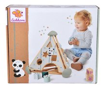 Drevené didaktické hračky -  NA PREKLAD - Pirámide didáctica de madera Game Center Pyramide Eichhorn Con bloques de inserción y xilófono desde 12 meses_3