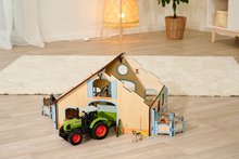 Eichhorn Holzbausätze - Baukasten Pferdestall aus Holz Horse Stable Eichhorn mit Toren und Boxen 30 Teile ab 3 Jahren EH4322_9