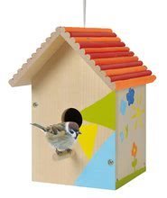 Hišice kompleti - Komplet hišica Prijateljev Smoby s kuhinjo in lesena ptičja hišica s krmilnico za veverico_1