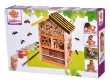 Drevené hračky - Drevený úľ pre včely Outdoor Bee House Eichhorn Poskladaj a vymaľuj - so štetcom a farbami od 6 rokov_5