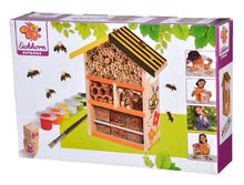 Holzspielzeuge - Hölzerner Bienenstock Outdoor Bee House Eichhorn Basteln und Malen - mit Pinsel und Farben ab 6 Jahren_1