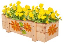 Drevené hračky - Drevený kvetináč Outdoor Flower Plant Eichhorn 'poskladaj a vymaľuj' s farbičkami od 6 rokov_0