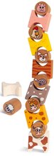 Jucării pentru dezvoltarea abilitătii copiiilor - Animăluțe pliabile din lemn Stackable Farm Animals Eichhorn 14 piese de la 24 de luni_2