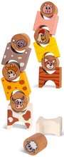 Drewniane zabawki edukacyjne - Drewniane stosowalne zwierzątka Stackable Farm Animals Eichhorn 14 części z 24 miesięcy_0