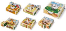 Drvene kocke - Drvene puzzle farma Picture Cube Farm Eichhorn 9 kockica s 6 motiva životinja od 24 mjes_2