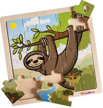 Fa oktatójátékok - Fa puzzle állatkák Generic Puzzle new Inlay puzzle DP Eichhorn 20 darabos 5 fajta 12 hó-tól_5