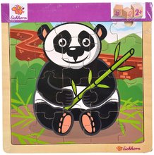 Drevené náučné hry -  NA PREKLAD - Puzzle de madera de animales Generic Puzzle new Inlay puzzle DP Eichhorn 20 piezas de 5 tipos a partir de 24 meses_7