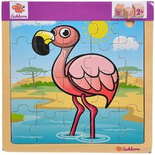 Drevené náučné hry -  NA PREKLAD - Puzzle de madera de animales Generic Puzzle new Inlay puzzle DP Eichhorn 20 piezas de 5 tipos a partir de 24 meses_9