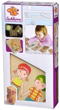 Lesene poučne igre - Lesene puzzle človeško telo Body Puzzle with Wooden Box Eichhorn 18 delov v škatlici od 24 mes_1