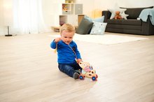 Ťahacie hračky - Drevený psík na ťahanie Dog Pull-along Animal Eichhorn s pohyblivou hlavou od 12 mes_7