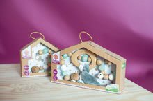 Rasseln und Beißringe - Holzset für die Kleinsten Natur Baby Pure Eichhorn Beißring Rassel Kuschelspielzeug und Kette 5 Arten ab 0 Monate_17