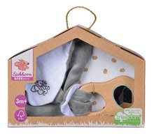 Zvečke i grizalice - Drvena zvečka s držačem Bio 100% Natur Baby Pure Grasping Toy with Doudou Eichhorn s krpicom za maženje i ogledalom od 3 mjes_2