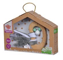 Sonagli e massaggiagengive - Sonaglio in legno con campanella Bio 100% Natur Baby Pure Rattle Eichhorn con maniglia e orecchie di peluche a partire da 3 mesi_1