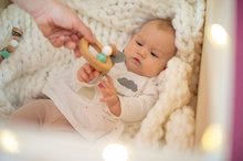 Zvečke i grizalice - Drvena zvečka sa zvončićima Bio 100% Natur Baby Pure Rattle Eichhorn s držačem i plišanim ušima od 3 mjes_6