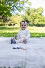 Rasseln und Beißringe - Holzset für die Kleinsten Natur Baby Pure Eichhorn Beißring Rassel Kuschelspielzeug und Kette 5 Arten ab 0 Monate_24