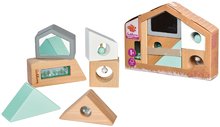 Jouets didactiques en bois - Boîtes d'apprentissage en bois avec sons Baby Pure Sensor Sound Blocks Eichhorn Avec 6 pièces à partir de 12 mois_1