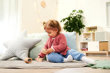 Jucării pentru dezvoltarea abilitătii copiiilor - Cuburi didactice din lemn Baby Pure Explorer Blocks Eichhorn cu sunete si caleidoscop de la 12 luni_5