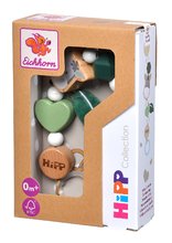 Hochets et jouets de dentition - Chaîne en bois pour sucette Baby HIPP Dummy Chain Eichhorn avec des perles 19 cm à partir de 0 mois_1
