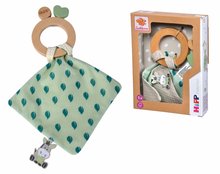 Sonagli e massaggiagengive - Sonaglio in legno Baby HIPP Grasping Toy Eichhorn con panno da coccolare Baby HIPP Eichhorn_1