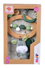 Hochets et jouets de dentition - Jouet en bois Baby HIPP Mobile Eichhorn Avec un âne en peluche à partir de 12 mois_2