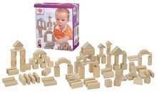 Dřevěné kostky - Dřevěné kostky Natural Wooden Blocks Eichhorn v přírodním zpracování 100 kusů velikost 25 mm od 12 měs_1