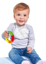 Hochets et jouets de dentition - Hochet en bois Triangle Grasping Baby Eichhorn, avec une petite clochette, à partir de 3 mois_0