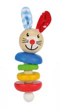 Csörgők és rágókák - Ajándék szett újszülöttnek Rabbit Present Baby Eichhorn csörgők plüss fülekkel és rumbatök 0 hó-tól_0