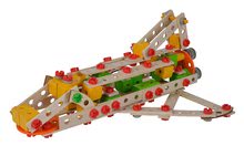 Jocuri de construit din lemn Eichhorn - Joc de construit din lemn Univers Rocket Constructor Tool Box Eichhorn navă spațială rachetă și navetă spațială 250 piese de la 6 ani_2