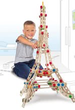 Drevené stavebnice Eichhorn - Drevená stavebnica Eiffelova veža Constructor Eiffel Tower Eichhorn 3 modely (Eiffelova veža, veterný mlyn, Víťazný oblúk) 315 dielov od 6 rokov_3